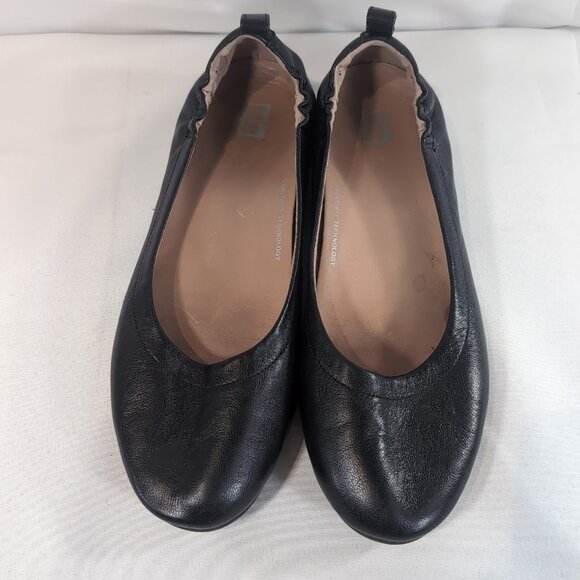 Fit Flop Allegro Flats Black Pebble Leather Ballet Women US 9 UK 7 EU 41 FitFlop - Picture 3 of 16